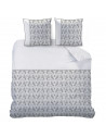 Housse de couette 240x260 + 2 taies 65x65 cm Myst