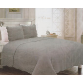 Couvre lit Gris - 260x260