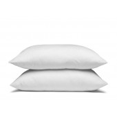 Lot de 2 Oreillers super gonflant coton bio 65x65 cm - Ferme
