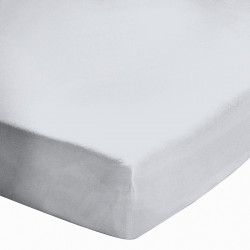Drap housse 140x200 Blanc BT 27 cm