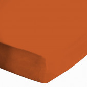Drap housse cuivre pour lit une place