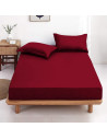 drap housse 120 Blanc