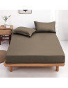 drap housse 120 Blanc