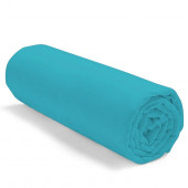 Drap housse 160x200 Turquoise BT 27 cm