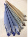 Lot de 6 mouchoirs de travail