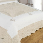 Boutis Peaceland Lin:Couvre-lit 1place-livraison gratuite dès 60€