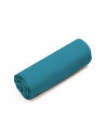 Drap Housse 2x80x200 Bleu Canard TPR