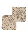 Lot de 6 galettes de chaise Montagne Beige