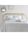Housses de couettes 280X240 + 2 taies percale 80 Fils blanc