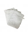 Lot de 10 Gants de Toilette Éponge 600gr/m² Coton - 20x15cm