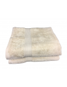 Lot de 5 Grandes Serviettes Eponge 600 g/m²  100 % coton - Marron