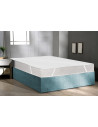 Protège Matelas Molleton Coton Élastomère 200g/m²  90x190 cm