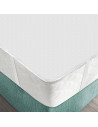 Protège Matelas Molleton Coton Élastomère 200g/m²  90x190 cm