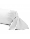 Taie de traversin 43x185 cm fabrication française 100% coton blanc