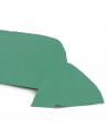 Taie de traversin 43x185 cm fabrication française 100% coton bleu canard