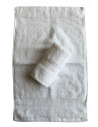 Lot de 2 Serviettes Invités Blanche - 30x50