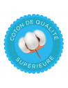 Drap housse en coton de qualité supérieure