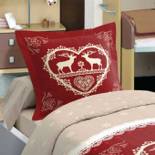 Chalet Winter Rouge 140x200
