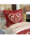 Parure Chalet Winter Rouge (3p)