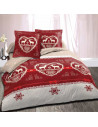 Parure Chalet Winter Rouge (3p)