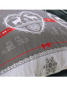 Parure Chalet Winter Rouge (3p)