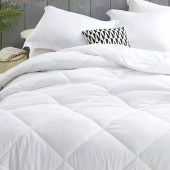 Piquage en losange de la couette Lavable à 95° 240x260cm