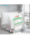 Oreiller Anti Acariens 45x70 (par lot de 2)