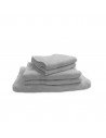 Lot de 5 Grandes Serviettes Eponge 600 g/m²  100 % coton - Marron