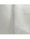 Zoom lot de 5 serviettes 70% coton 30% bambou blanc