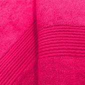 Lot de 5 Grandes Serviettes Eponge 600 g/m²  100 % coton - Marron