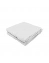 Lot de 2 Serviettes / draps de bain Eponge 600 g/m²  100 % coton blanc