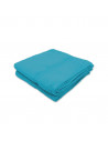 Lot de 2 Serviettes / draps de bain Eponge 600 g/m²  100 % coton bleu canard
