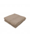 Lot de 2 Draps de bain Eponge 600 g/m²  100 % coton taupe