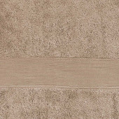zoom serviettes 100% coton 70x140 cm 600 grammes / m² taupe