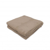 Lot de 5 Grandes Serviettes Eponge 600 g/m²  100 % coton - Marron