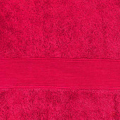 zoom Lot de deux serviettes 100% coton 100x150 cm 600grammes/m²  fuchsia