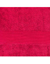 zoom Lot de deux serviettes 100% coton 100x150 cm 600grammes/m²  fuchsia