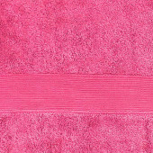 zoom Lot de deux serviettes 100% coton 100x150 cm 600grammes/m² rose clair