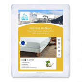 protège matelas 400 grammes avec encart fabrication européenne