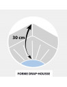 protège matelas imperméable bonnet de 30 cm