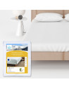 Protège Matelas molleton 400gr/m² pour lit Tête et Pieds Relevables