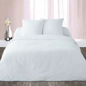 Parure de Draps 140 Satin blanc (4p)