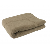 Lot de 5 Grandes Serviettes Eponge 600 g/m²  100 % coton - Marron