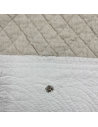Couvre lit Peaceland Abeilles : Zoom sur les motifs.