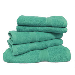 copy of Lot de 5 Grandes Serviettes Eponge 600 g/m²  100 % coton - Marron