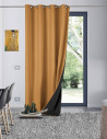 rideau galena ocre isole froid et chaud