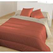 Couette Microfibre Terracota-Chamois 220x240