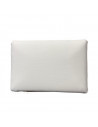 Oreiller visco fraicheur mémoire de forme 40x60 cm ferme fond blanc
