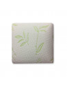 oreiller visco bambou mémoire de forme carré 60x60 cm