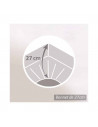 Parures de draps Coton Summer Flower avec drap housse, drap et deux taies bonnet de 27 cm pour le drap housse